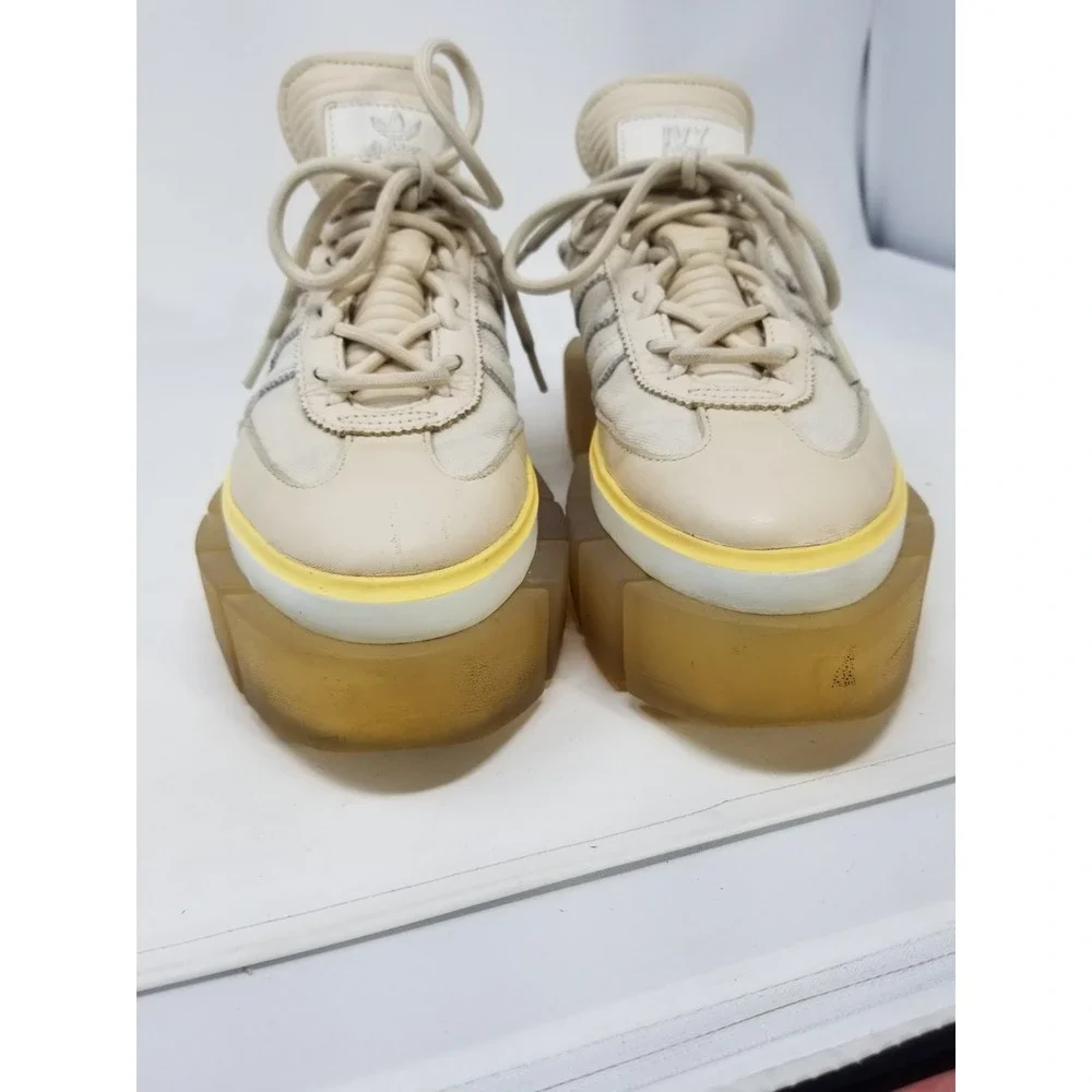 adidas Ivy Park x Super Super Sleek Rodeo Halo Ivory Womens 6.5 Platform
